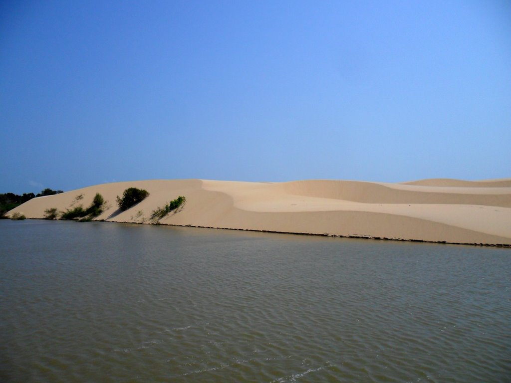 dune nel delta do Parnaiba in Brasile